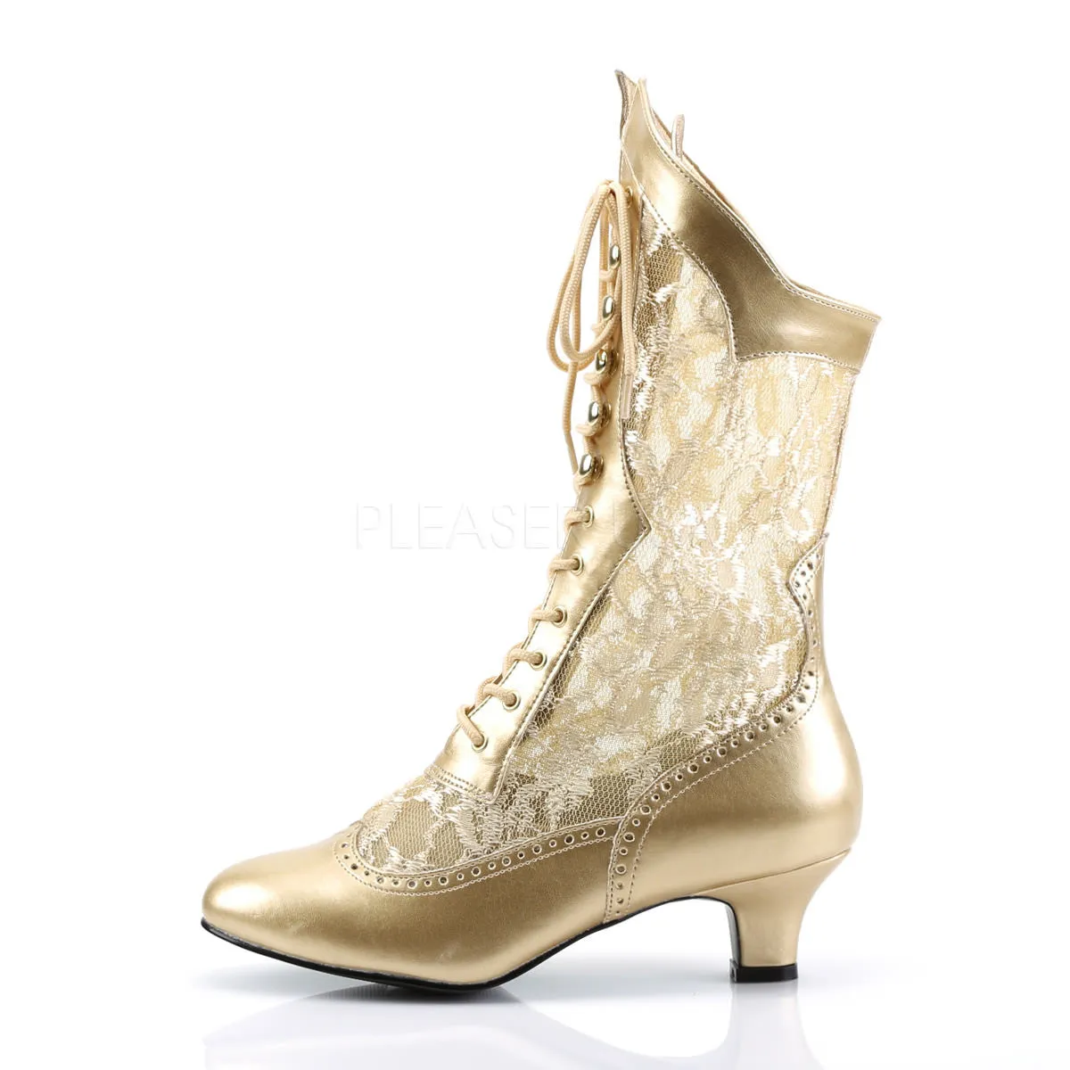 2 Inch Heel DAME-115 Gold Pu