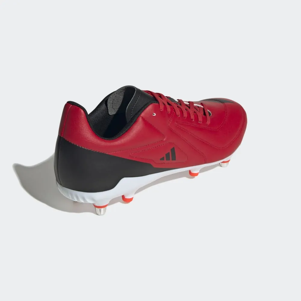 Adidas RS-15 (SG) Rugby Boots - Scarlet/Black/Red