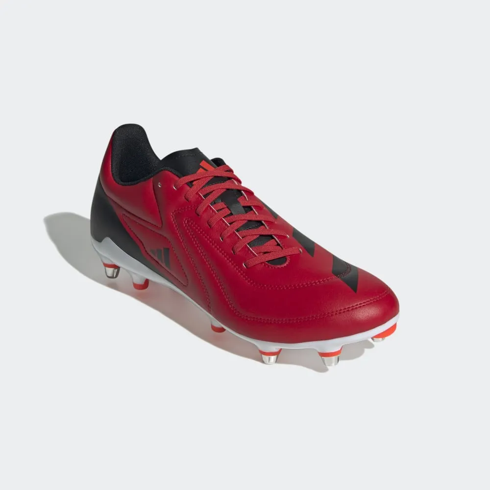 Adidas RS-15 (SG) Rugby Boots - Scarlet/Black/Red