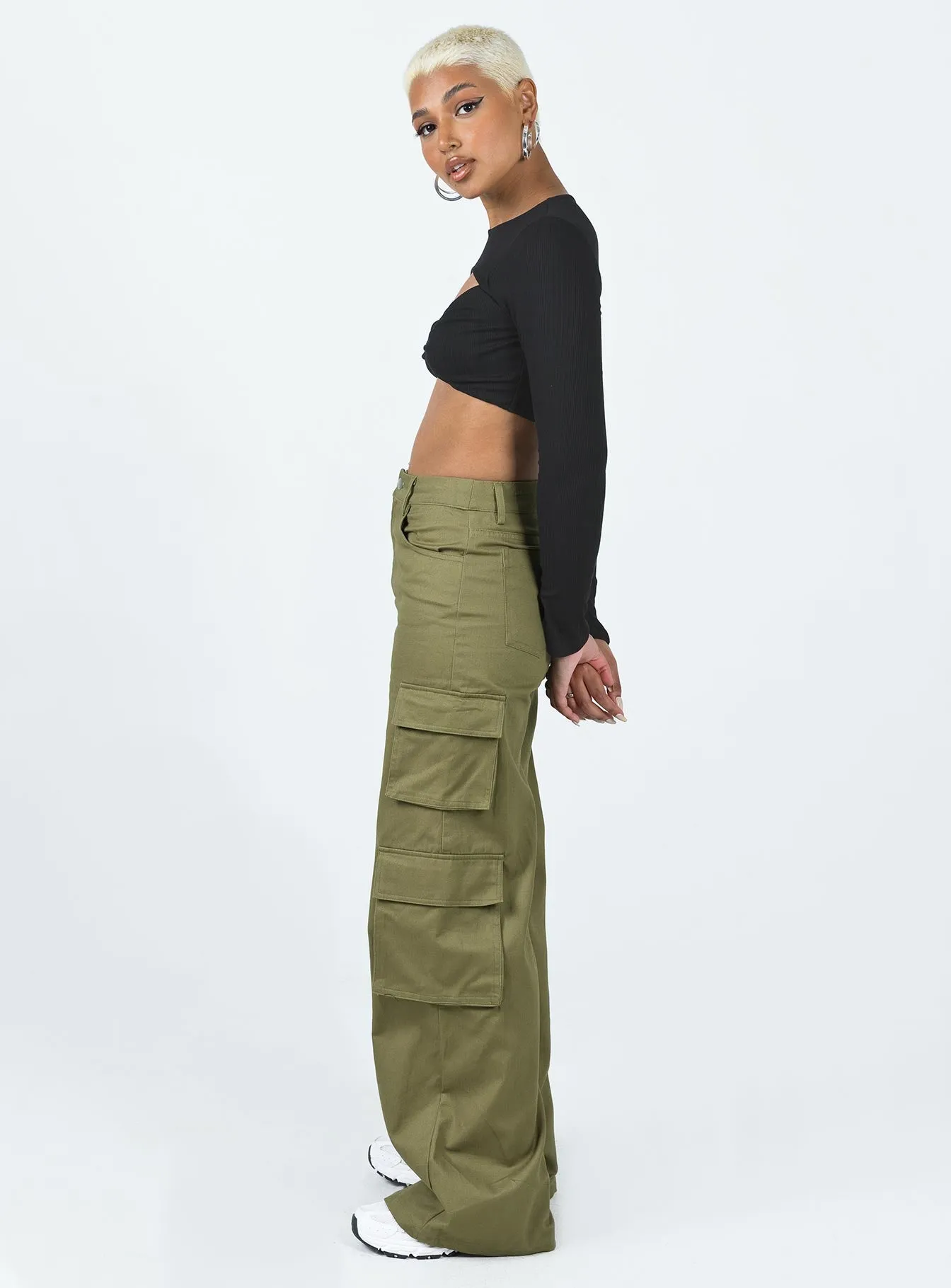 Alexis Cargo Pants Khaki