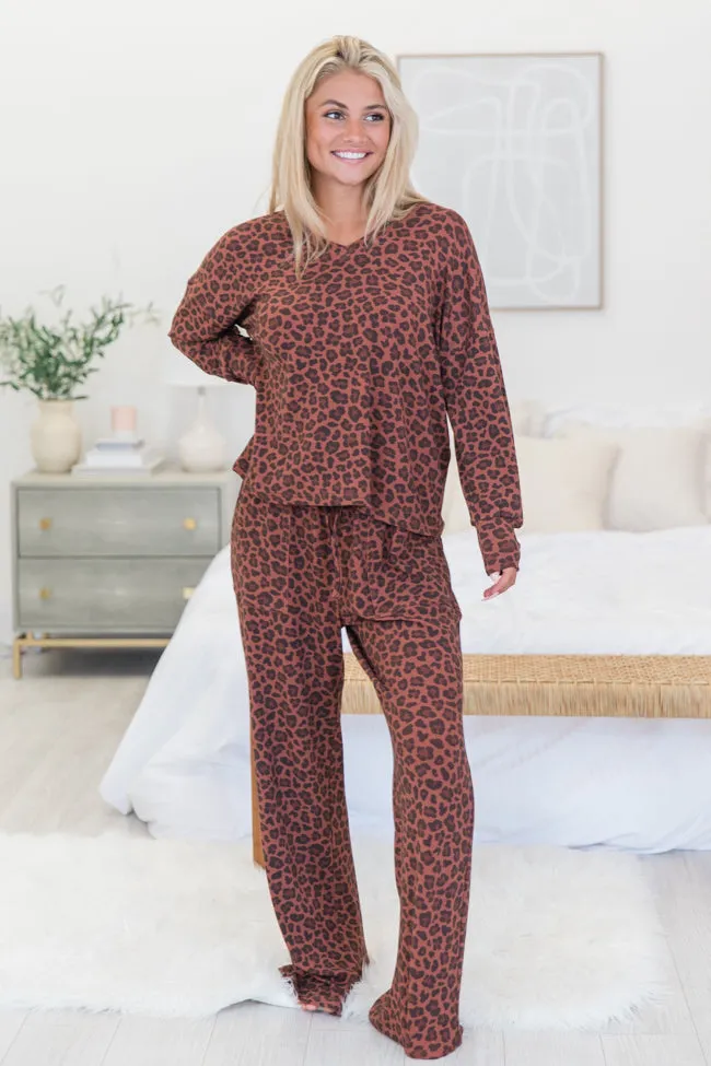 Angelic Aura In Spotted Sweetheart Pajama Pants DOORBUSTER