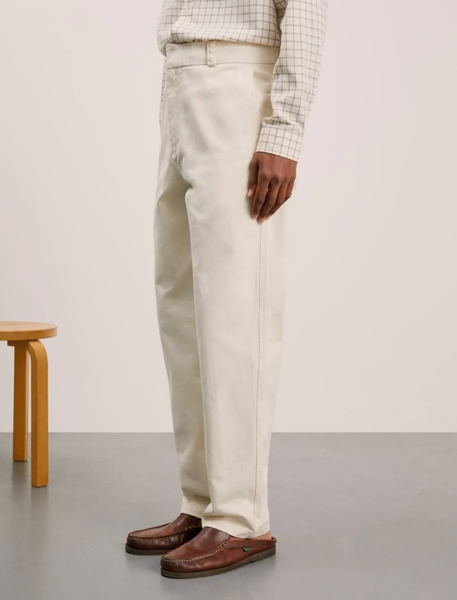 ANOTHER ASPECT Cotton Chino Antique White