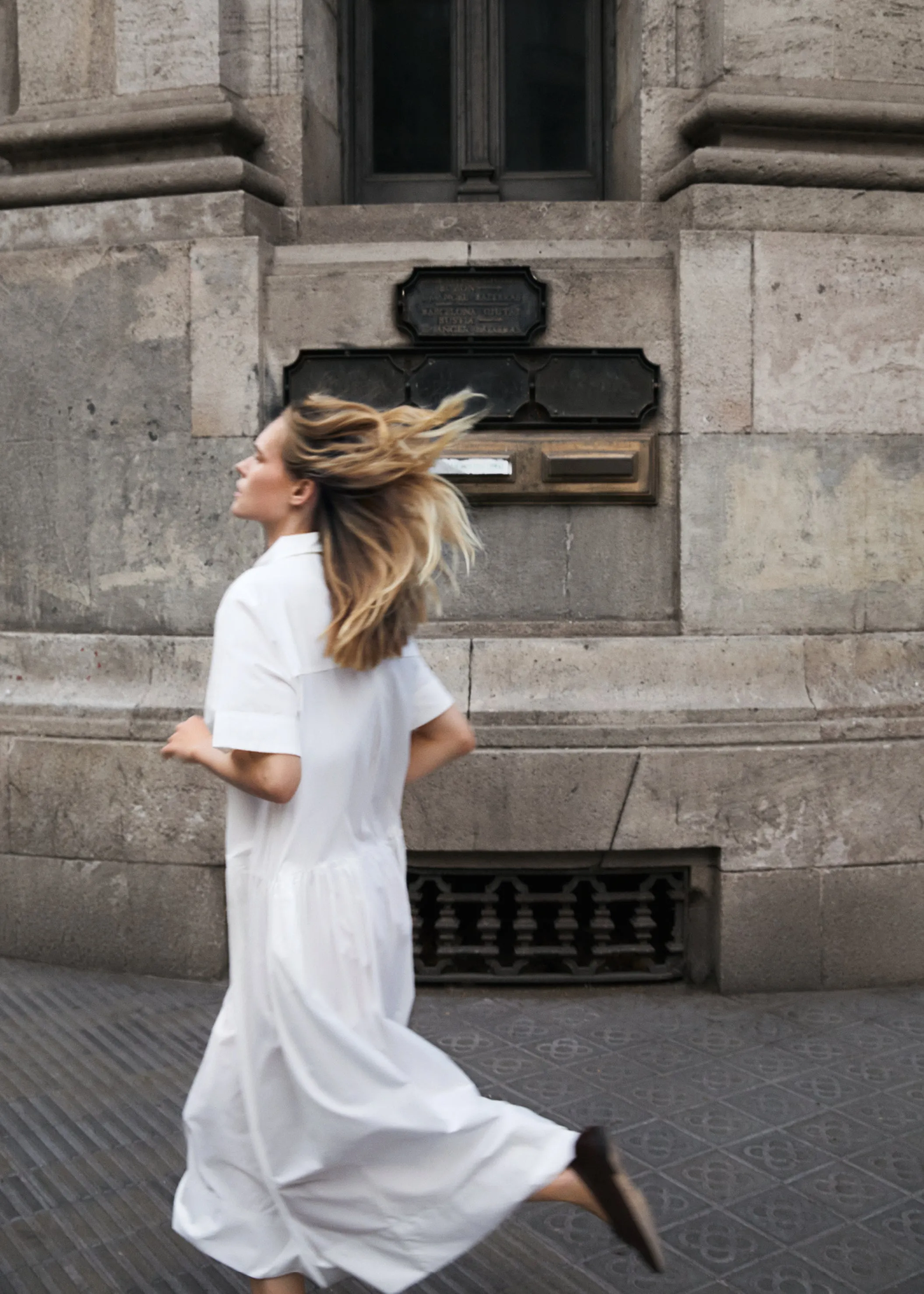 Bay White Midi Dress