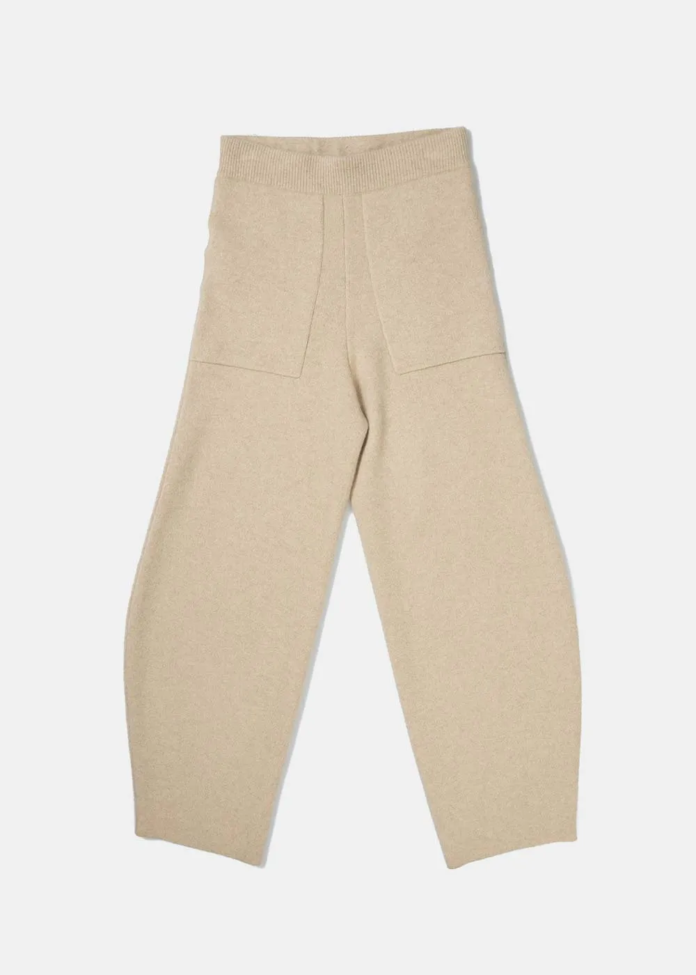 Beige Two Pockets Pants