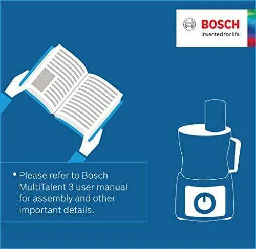 Bosch Lifestyle MCM3501M 800-Watt Food Processor (Black)