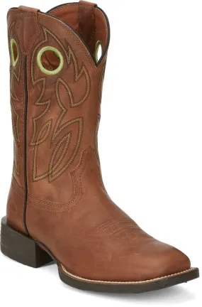 BOWLINE HAZEL BROWN COWHIDE JUSTIN BOOT