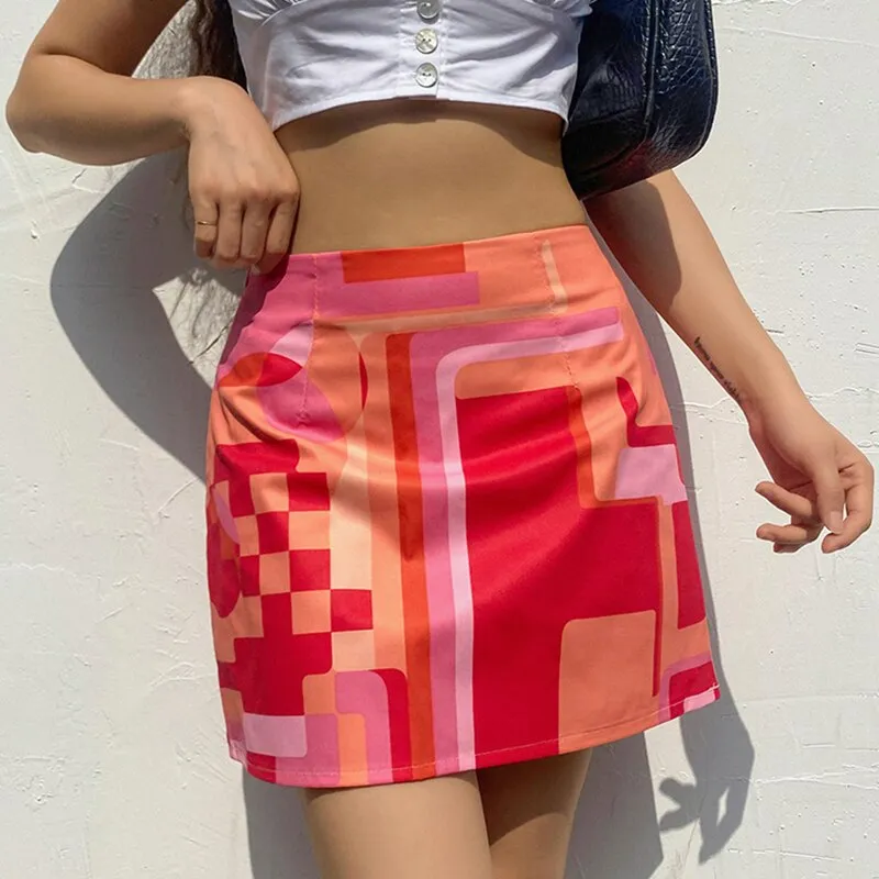 Elyna High Waist Mini Skirt