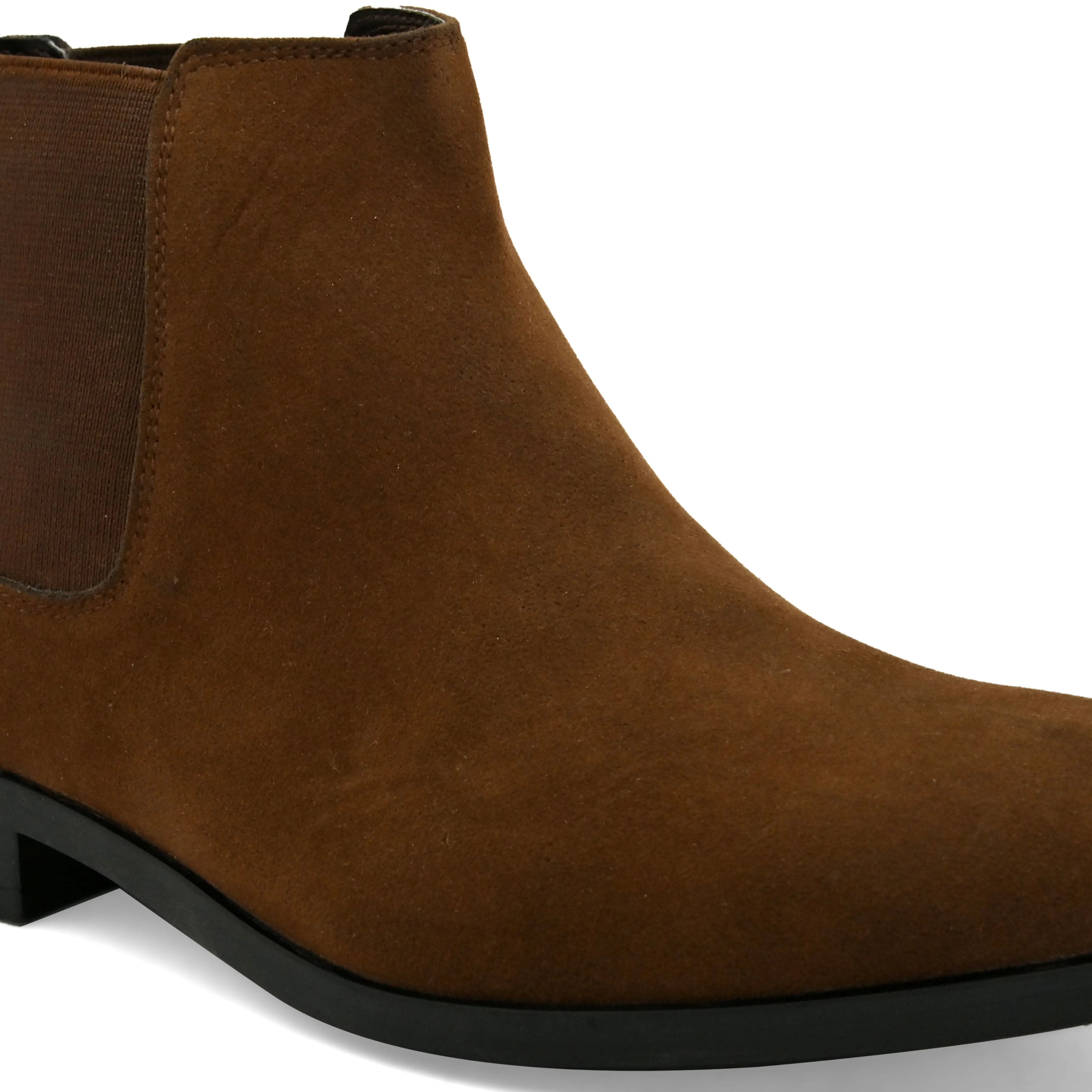 Fame Brown Chelsea Boots