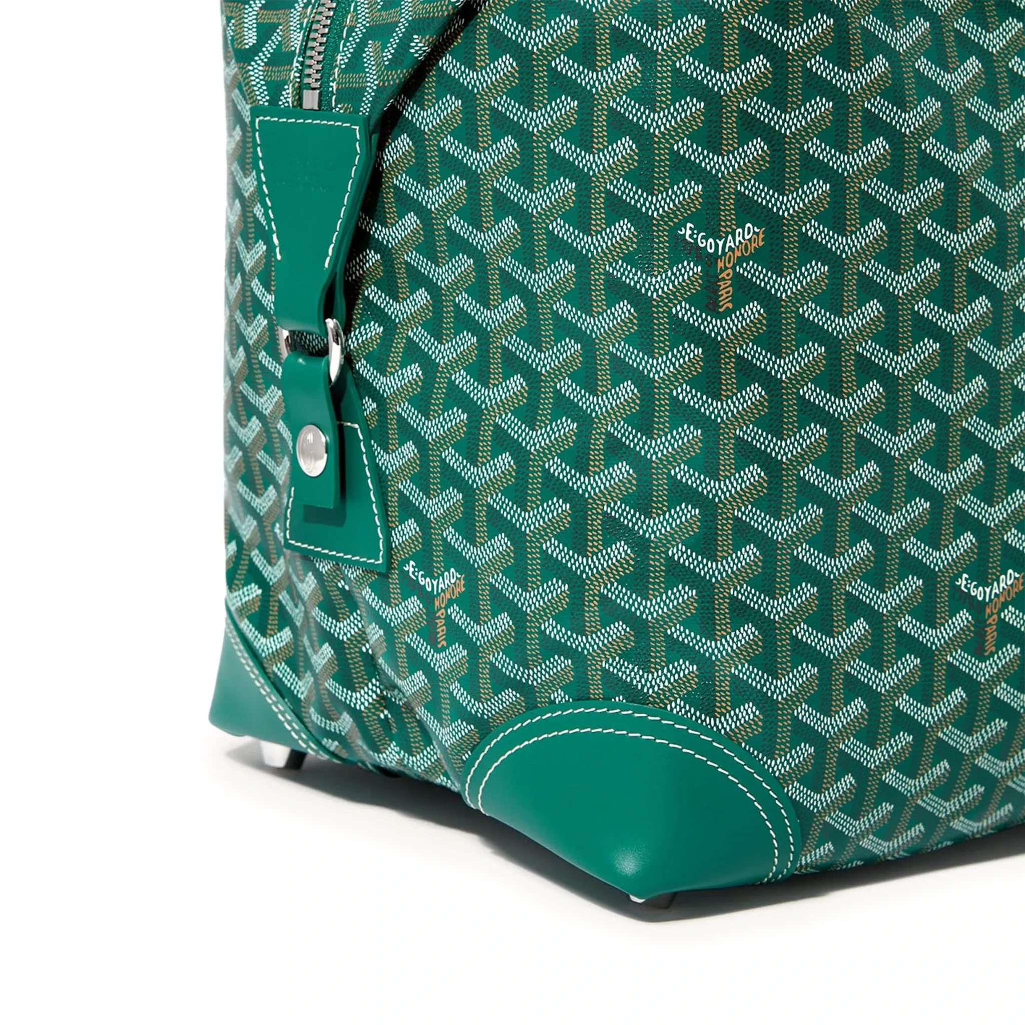 Goyard Bowling 55 Green Bag