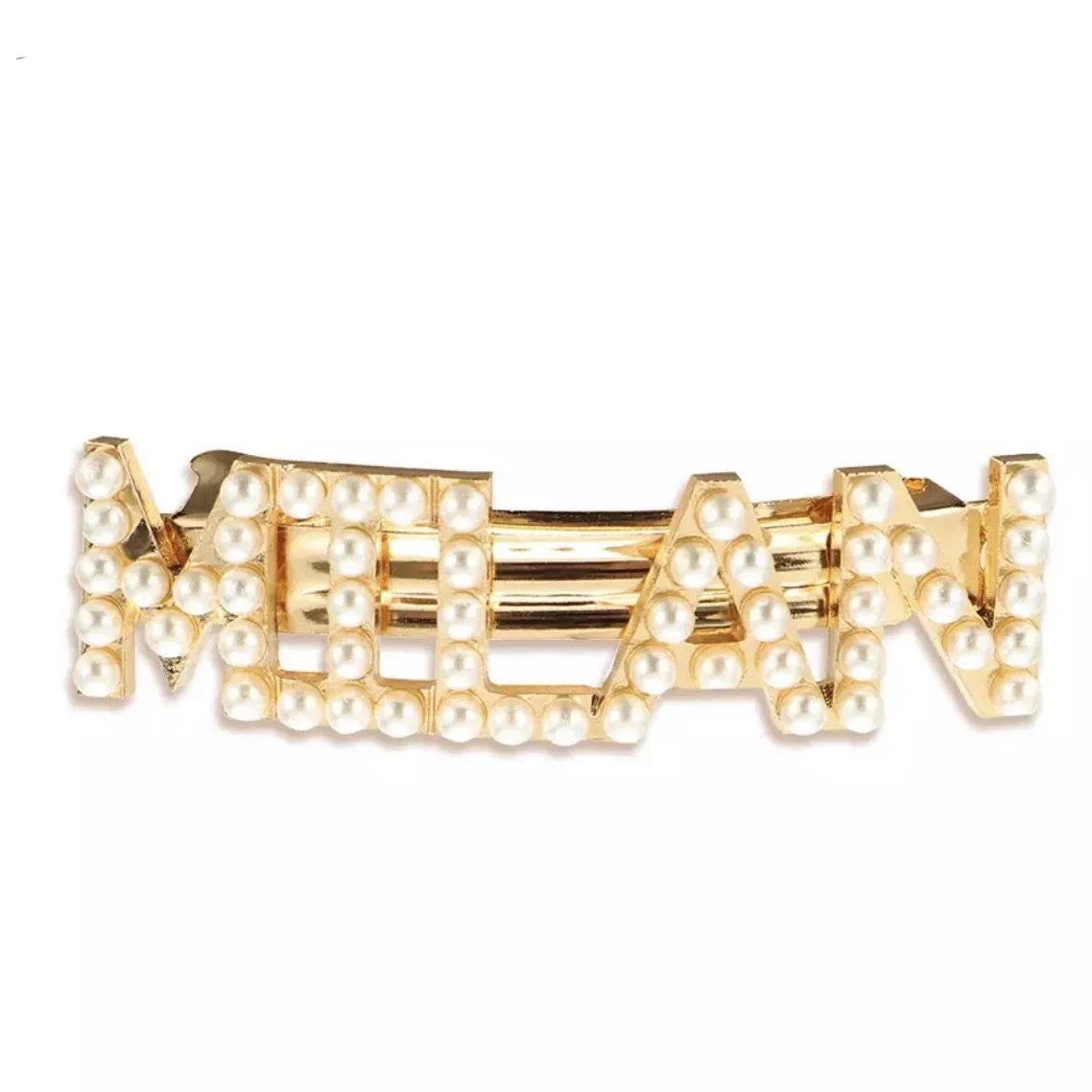 Jet Setter Pearl Hair Barrettes - LAST CHANCE / FINAL SALE