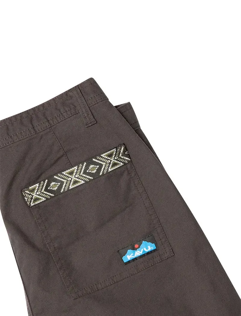 Kavu Liquorice Womens Peri Pants Black Liquorice