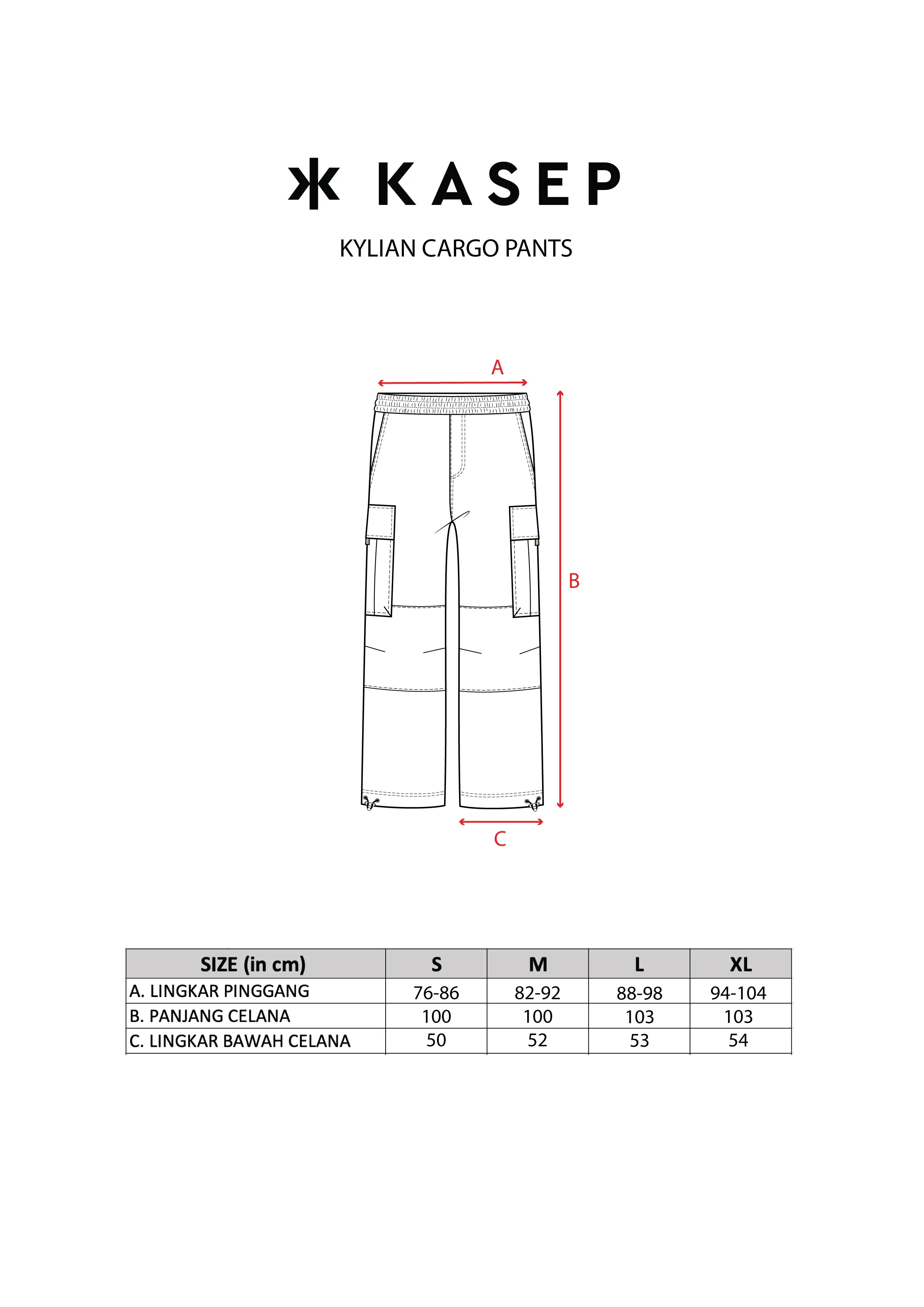 KYLIAN CARGO PANTS