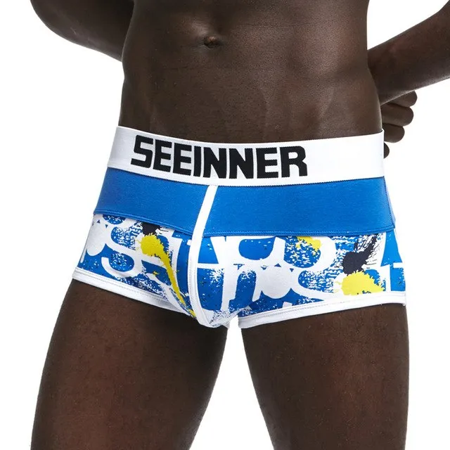 Men Underwear Brand Breathable Boxer shorts Printed Underpants