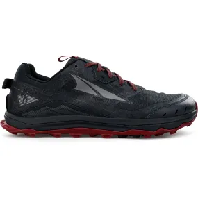 Men's Altra Lone Peak 6, Black/Gray, 9.5 D Medium