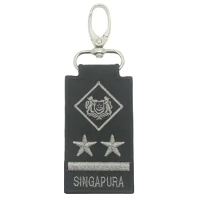 MINI SAF RANK KEYCHAIN - ME9 (BLACK FOLIAGE) (NEW)