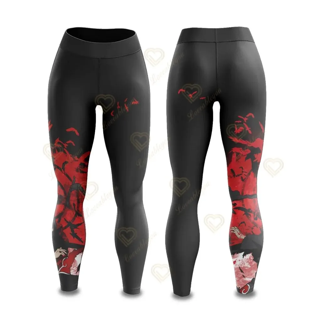 Naruto Series Anime Yoga Pants  Women's Sports Leggings Seamless High Waist Women's Tights Gym Sportswear