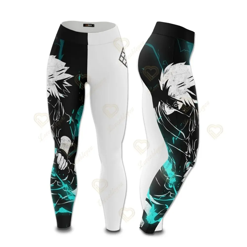 Naruto Series Anime Yoga Pants  Women's Sports Leggings Seamless High Waist Women's Tights Gym Sportswear