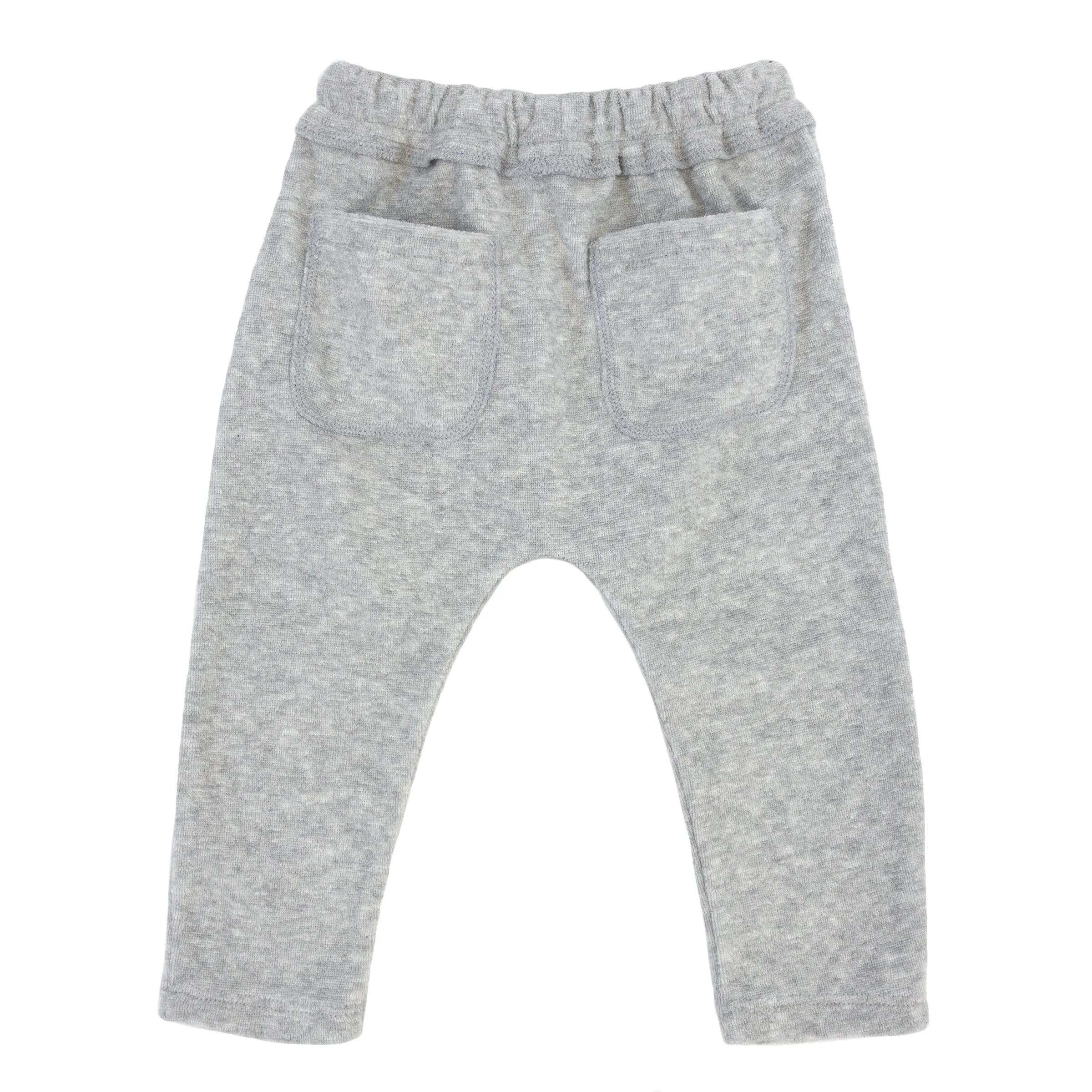 oh baby! Cotton Terry Brooklyn Jogger - Heather Gray