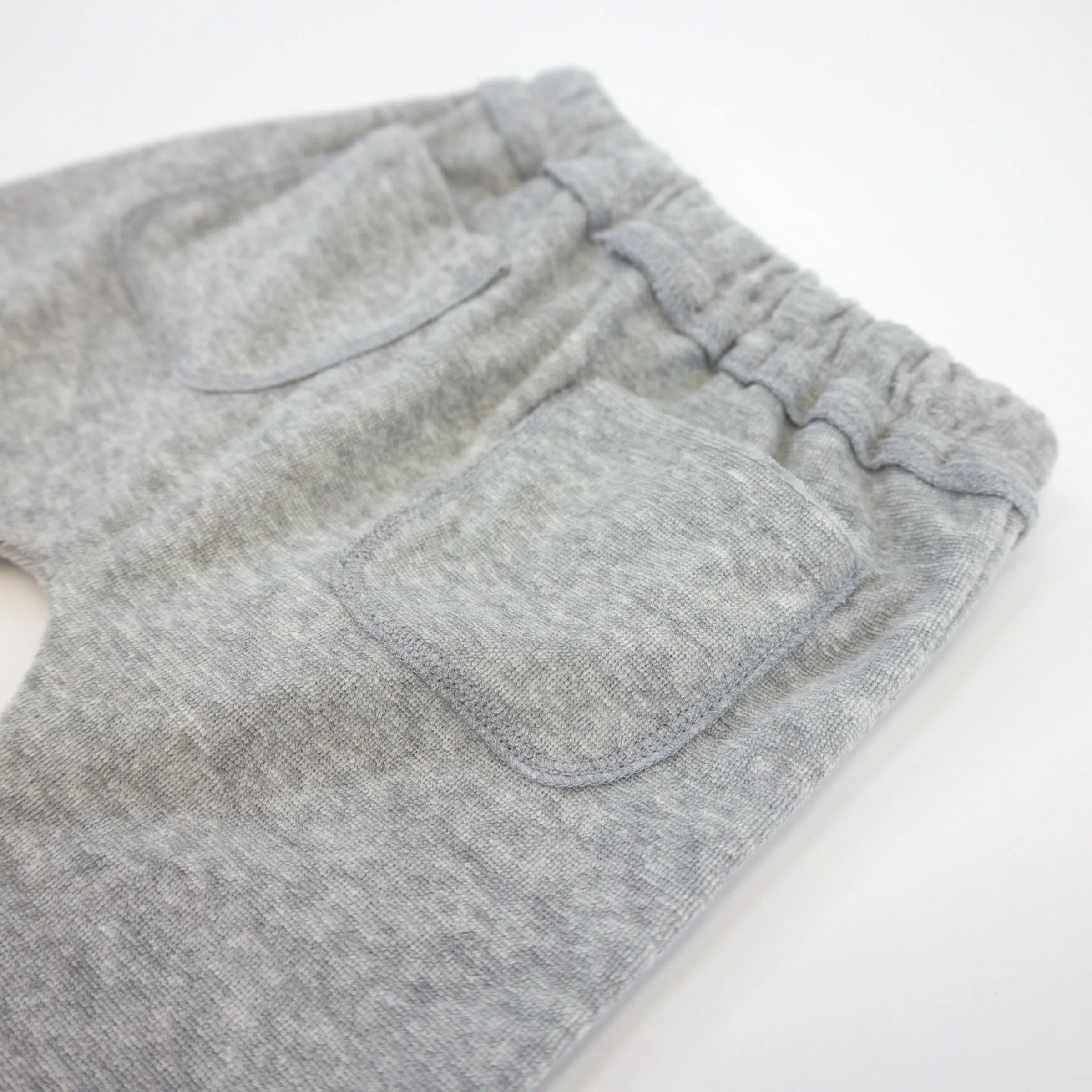 oh baby! Cotton Terry Brooklyn Jogger - Heather Gray