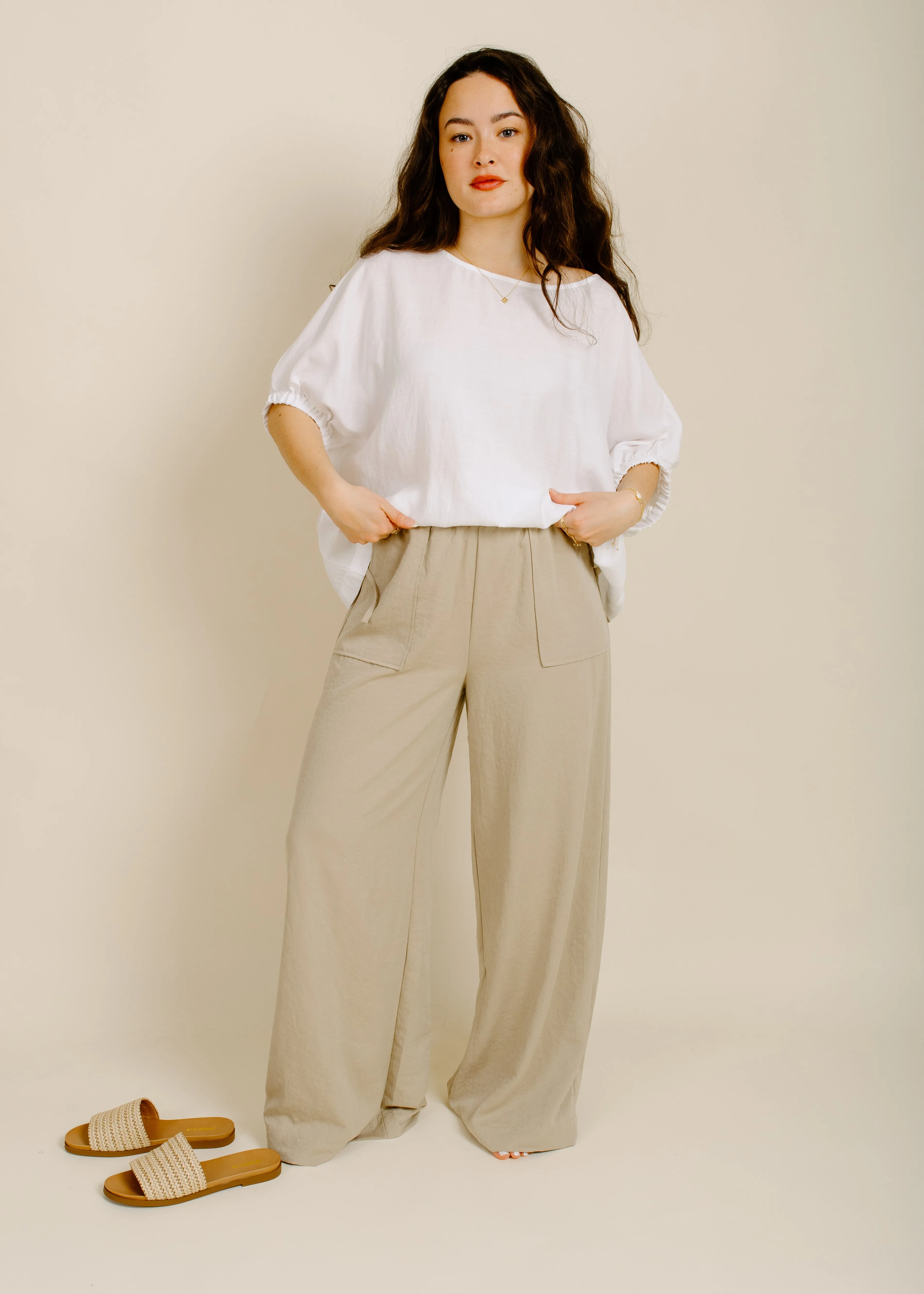 On The Shore Pants - Taupe