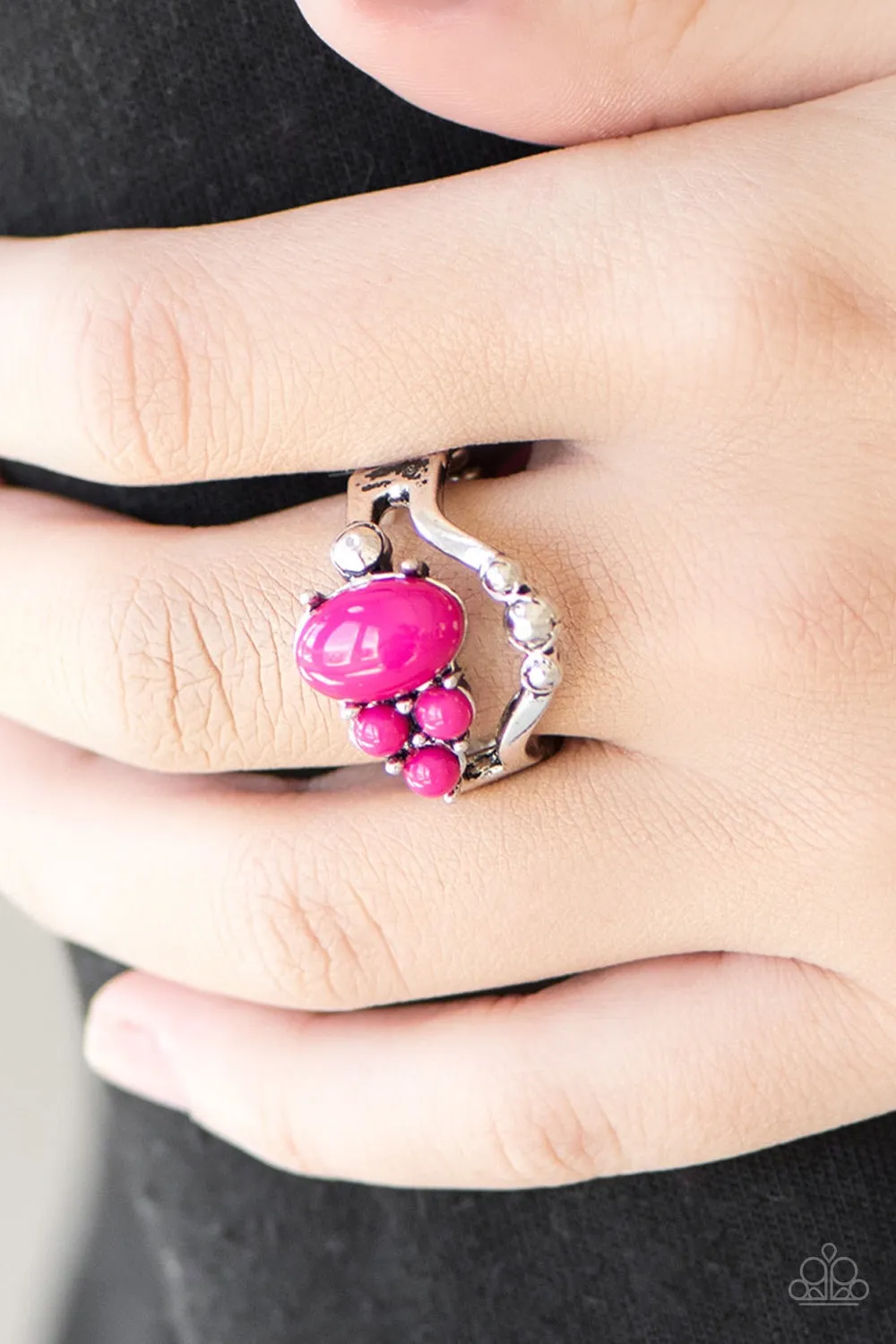 Paparazzi Accessories - BEAD What You want to BEAD - Pink Ring