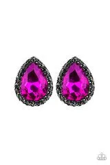 Paparazzi Accessories - Dare To Shine - Pink Earrings