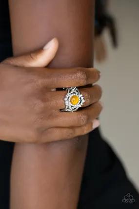 Paparazzi Accessories - Decadently Dreamy - Yellow Ring