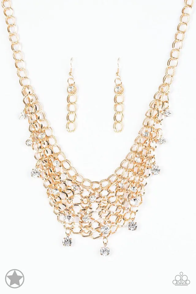 Paparazzi Accessories - Fishing for Compliments - Gold Necklace