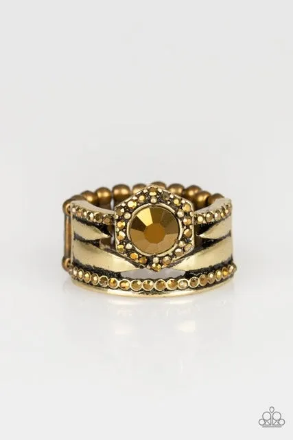 Paparazzi Accessories - Modern Maven - Brass Ring