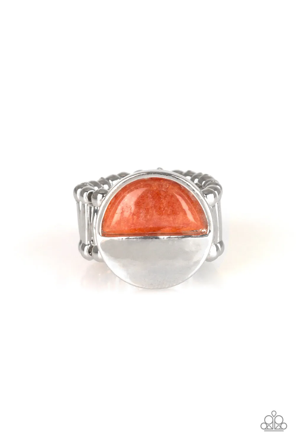 Paparazzi Accessories - Stone Seeker - Orange Ring