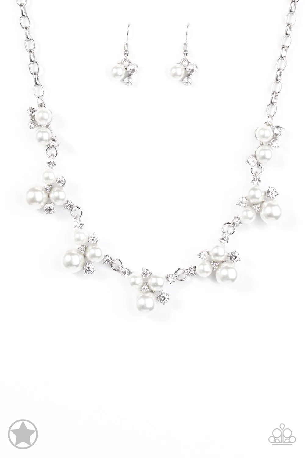 Paparazzi Accessories - Toast To Perfection - White Necklace