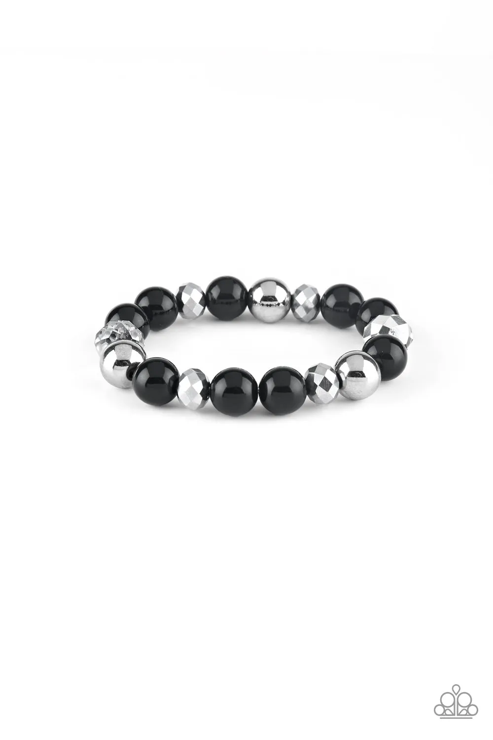 Paparazzi Accessories - Very VIP - Black Bracelet