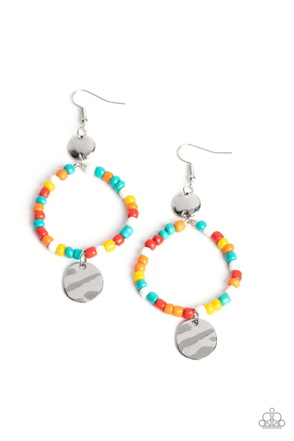 Paparazzi Cayman Catch - Multi Earrings