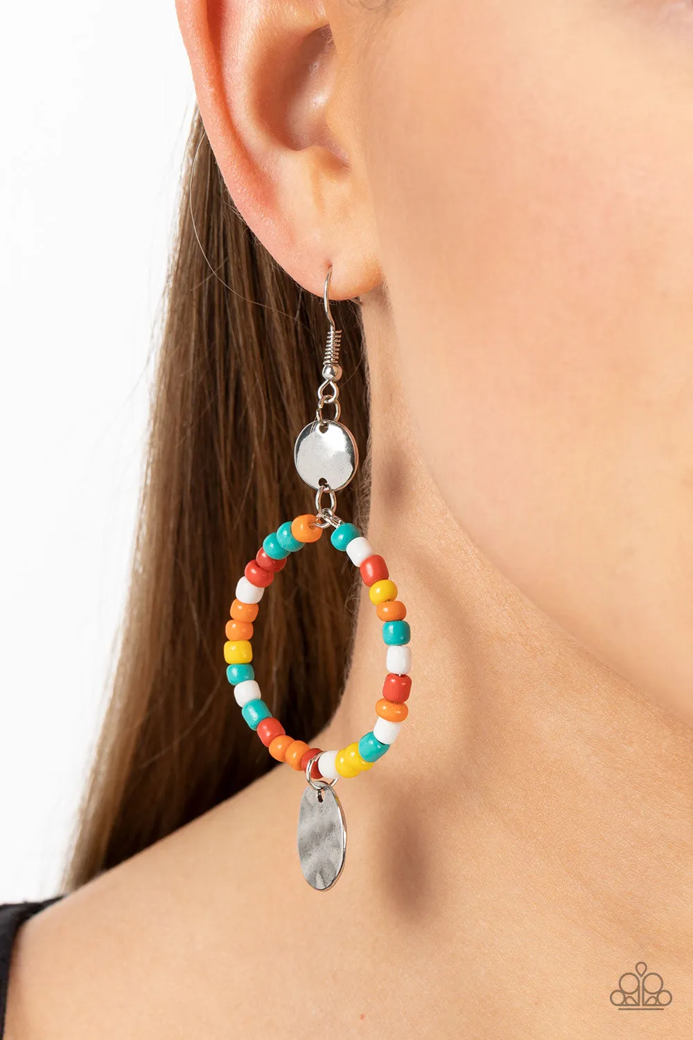 Paparazzi Cayman Catch - Multi Earrings