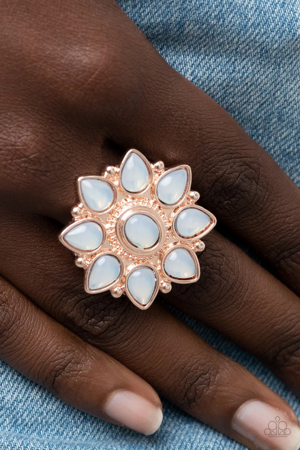 Paparazzi Enchanted Orchard - Rose Gold Garden Rings