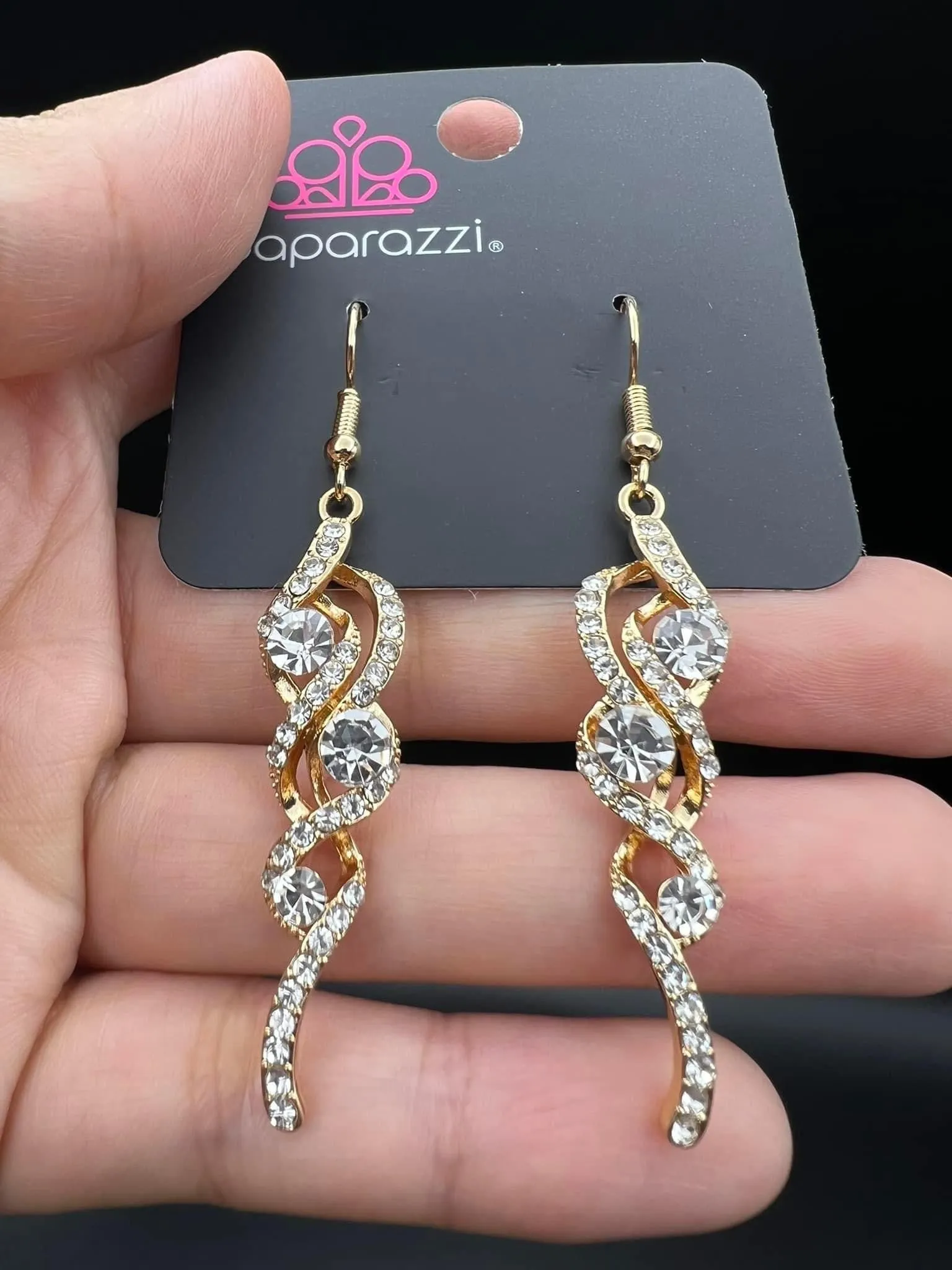 Paparazzi Highly Flammable Fashion Fix Exclusive Earring