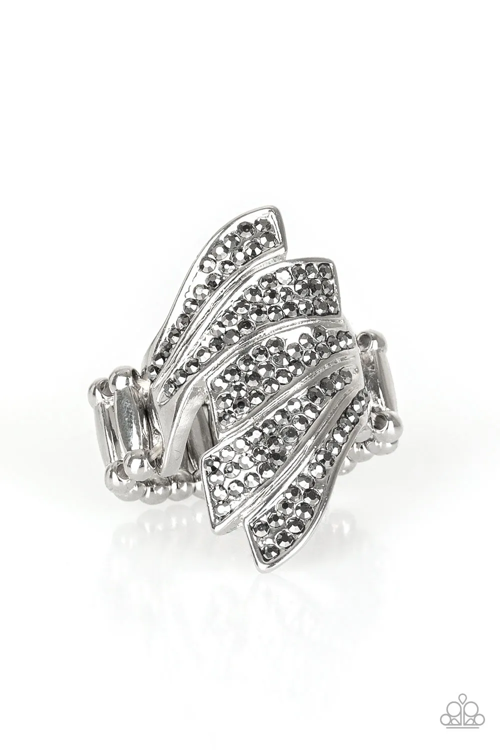 Paparazzi Majestically Monte Carlo - Silver Ring