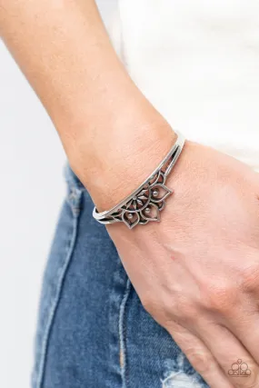 Paparazzi Mandala Mindfulness - Silver Cuff Bracelet