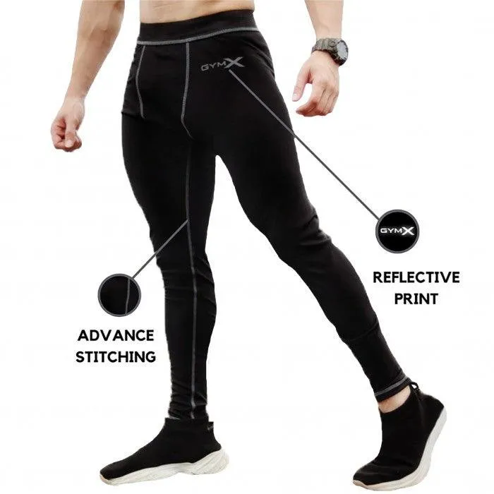 Professional Compression Bottoms- Onyx Black