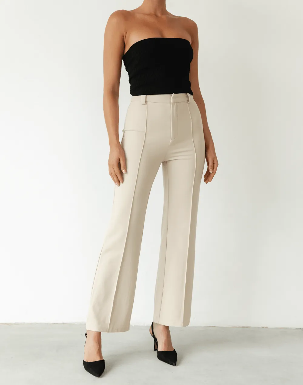 Quinton Pants (Beige)