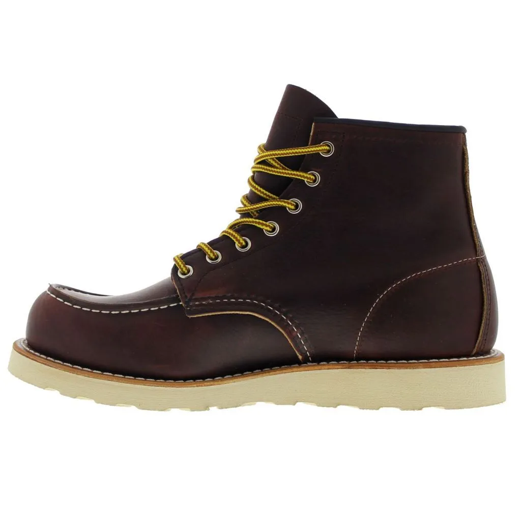 Red Wing Moc Toe 8138 Brown Mens Boots - UK 8.5