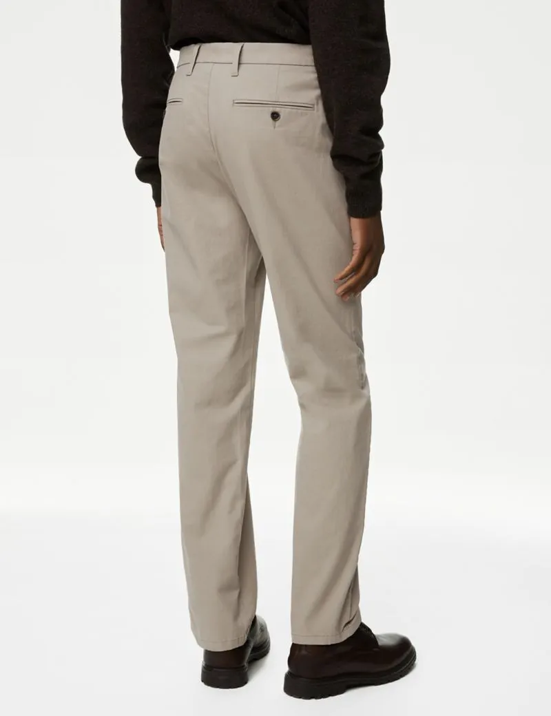 Regular Fit Stretch Chinos