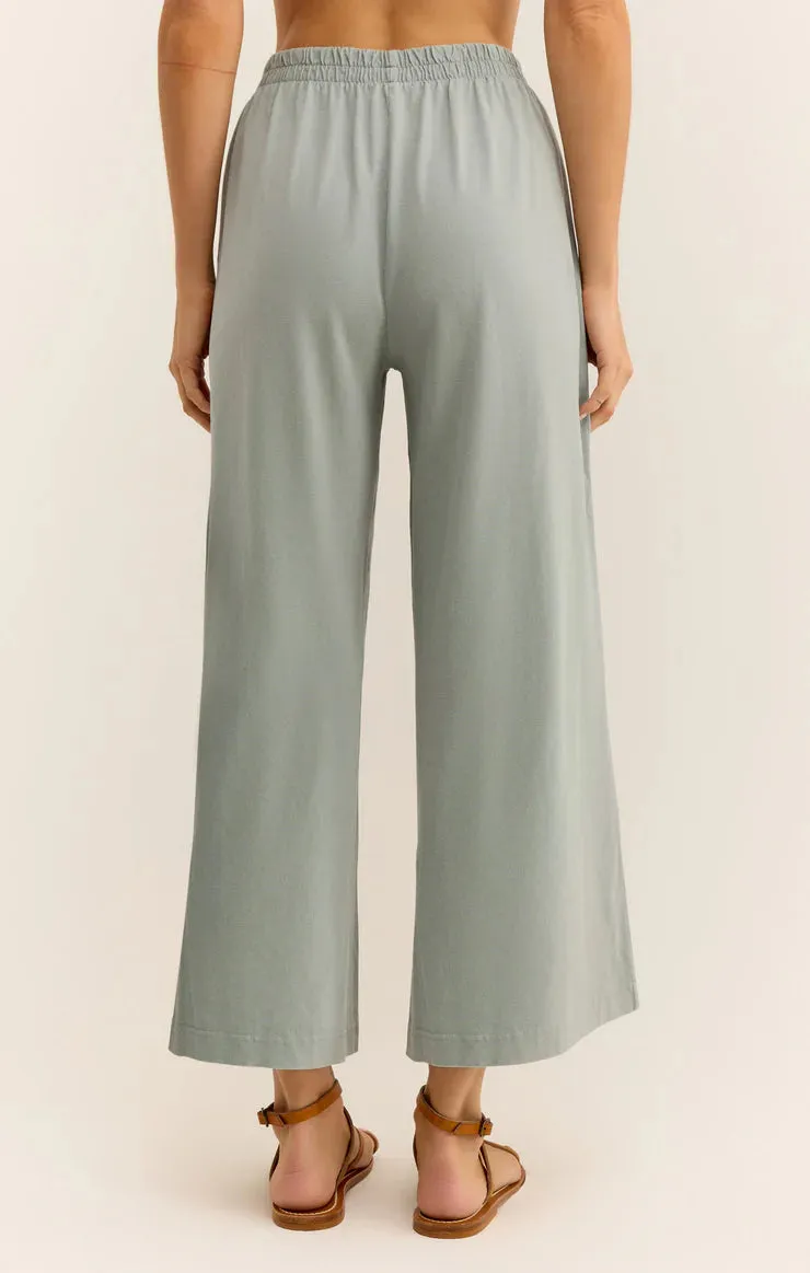 Scout Jersey Flare Pant - Harbor Gray