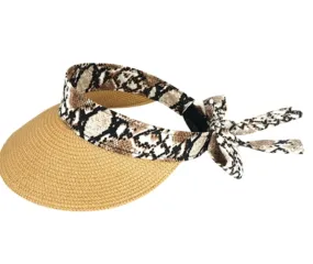 Snake Skin Visor