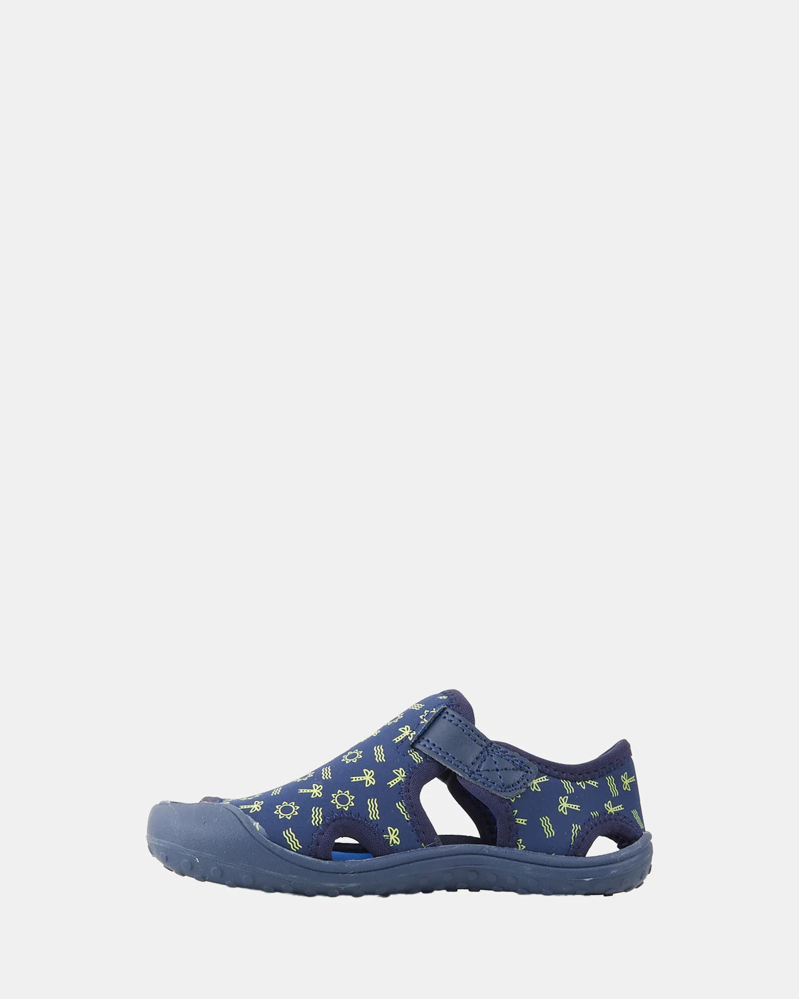 Sunshine Beach Sandal Navy/Lime