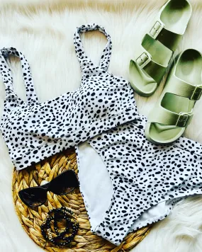 Sweeter Than Sunshine  Swimsuit Bottoms • Dalmatian