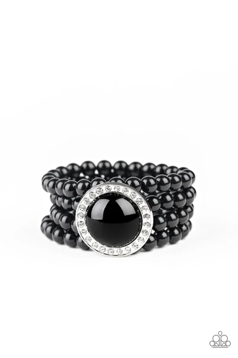 Top Tier Twinkle Black-Bracelet