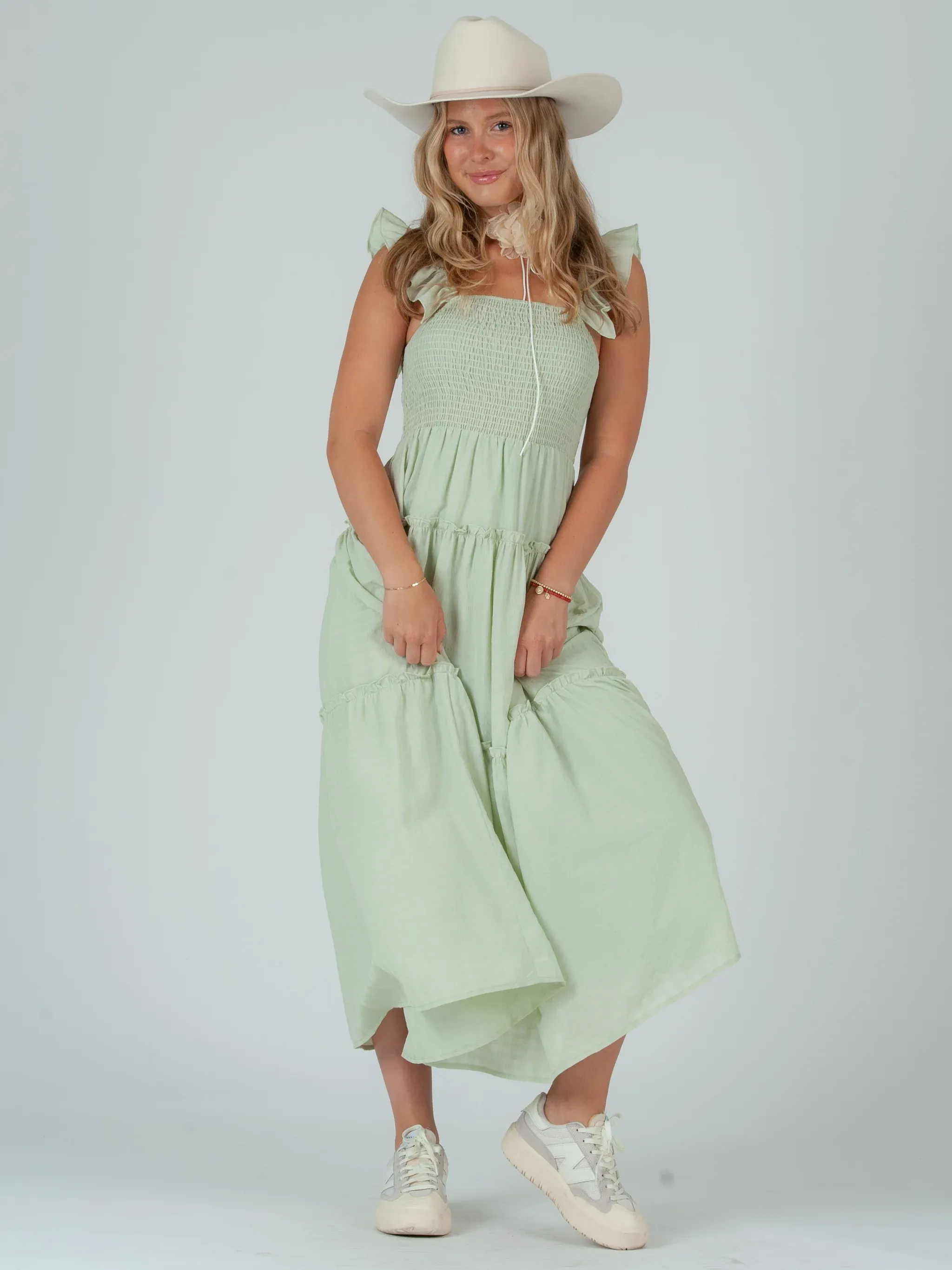 Yudith Gauze Maxi Dress