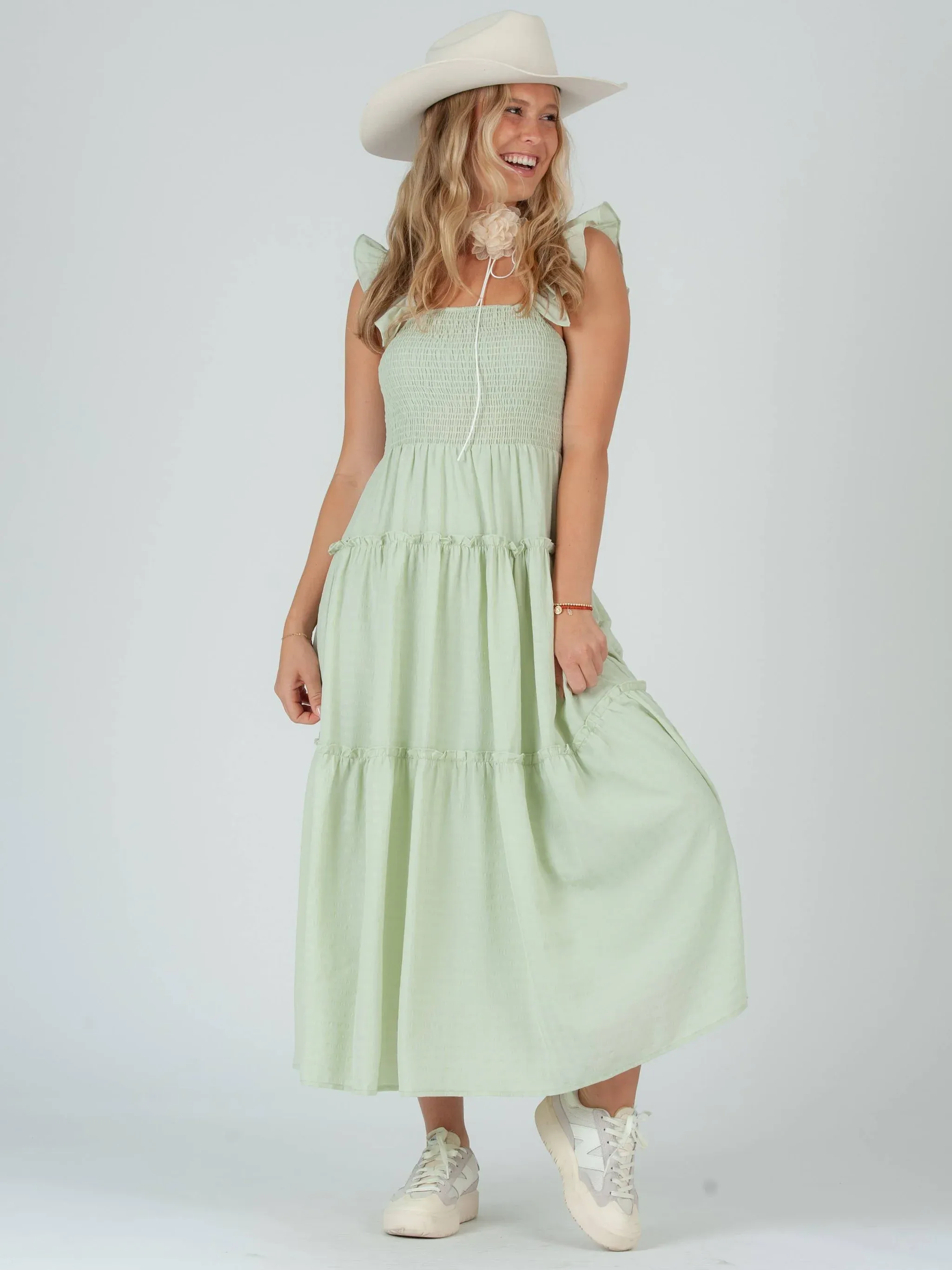 Yudith Gauze Maxi Dress